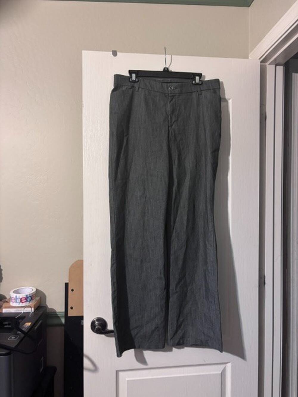 Women's Gray Lee Flex Motion Pants/Slacks/Trousers, SZ 12 Long